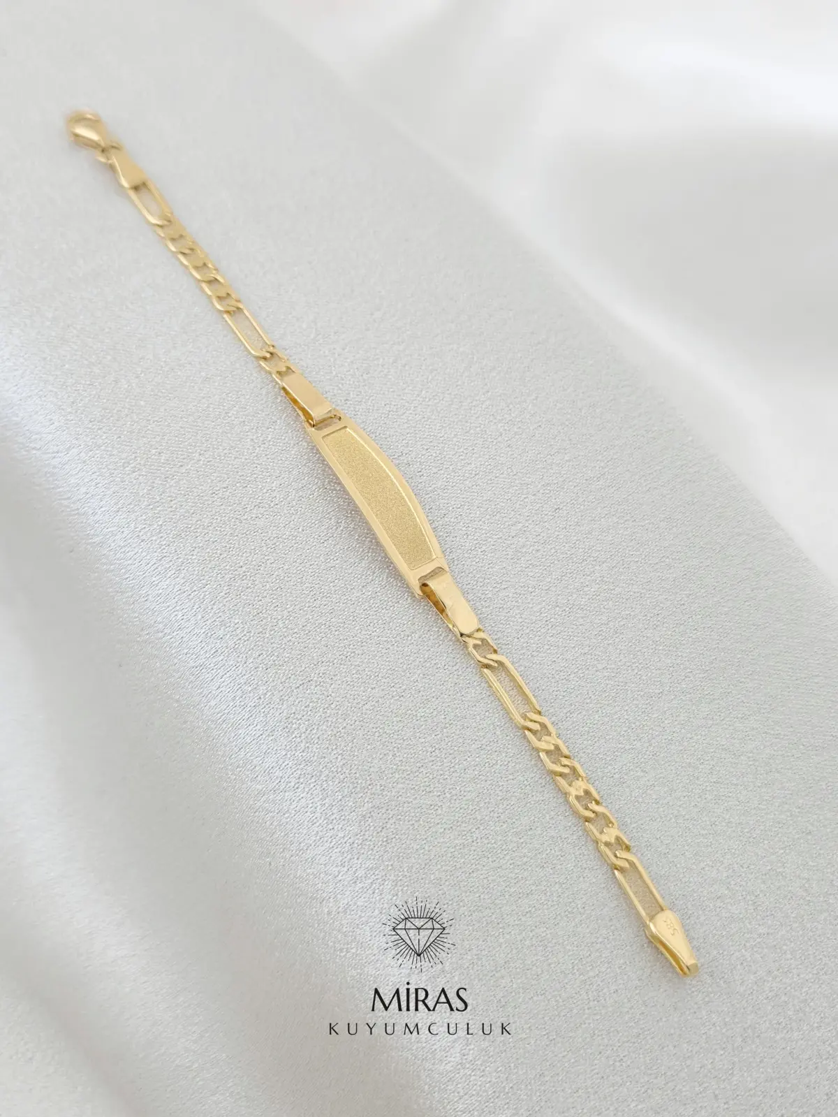 14 Ayar Altın -  Klasik Çocuk Bilekliği - K14KNY5