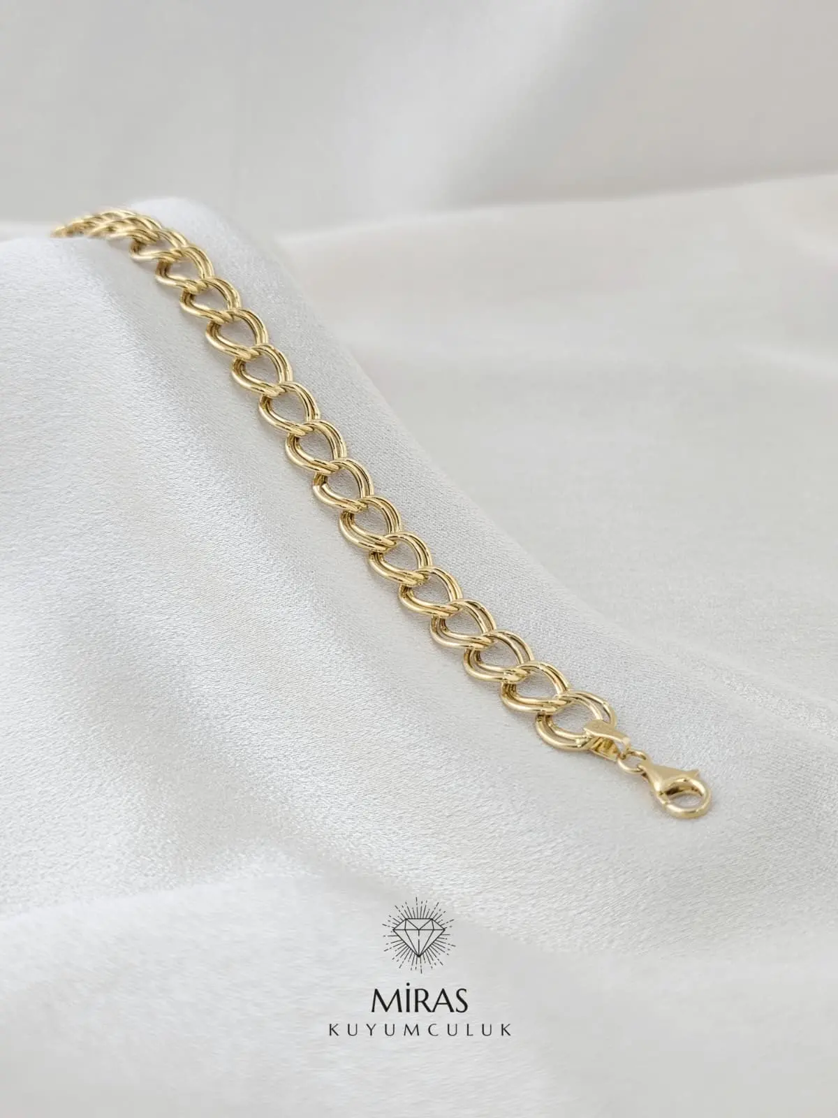 14 Ayar Altın - Samanyolu Bileklik - 14BLK1024