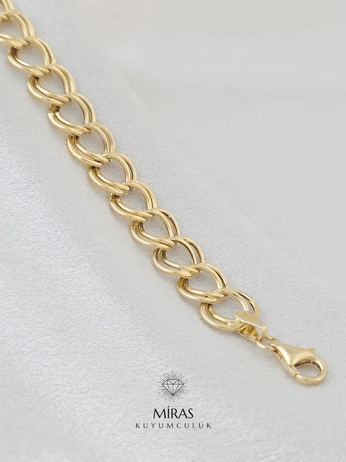 14 Ayar Altın - Samanyolu Bileklik - 14BLK1024