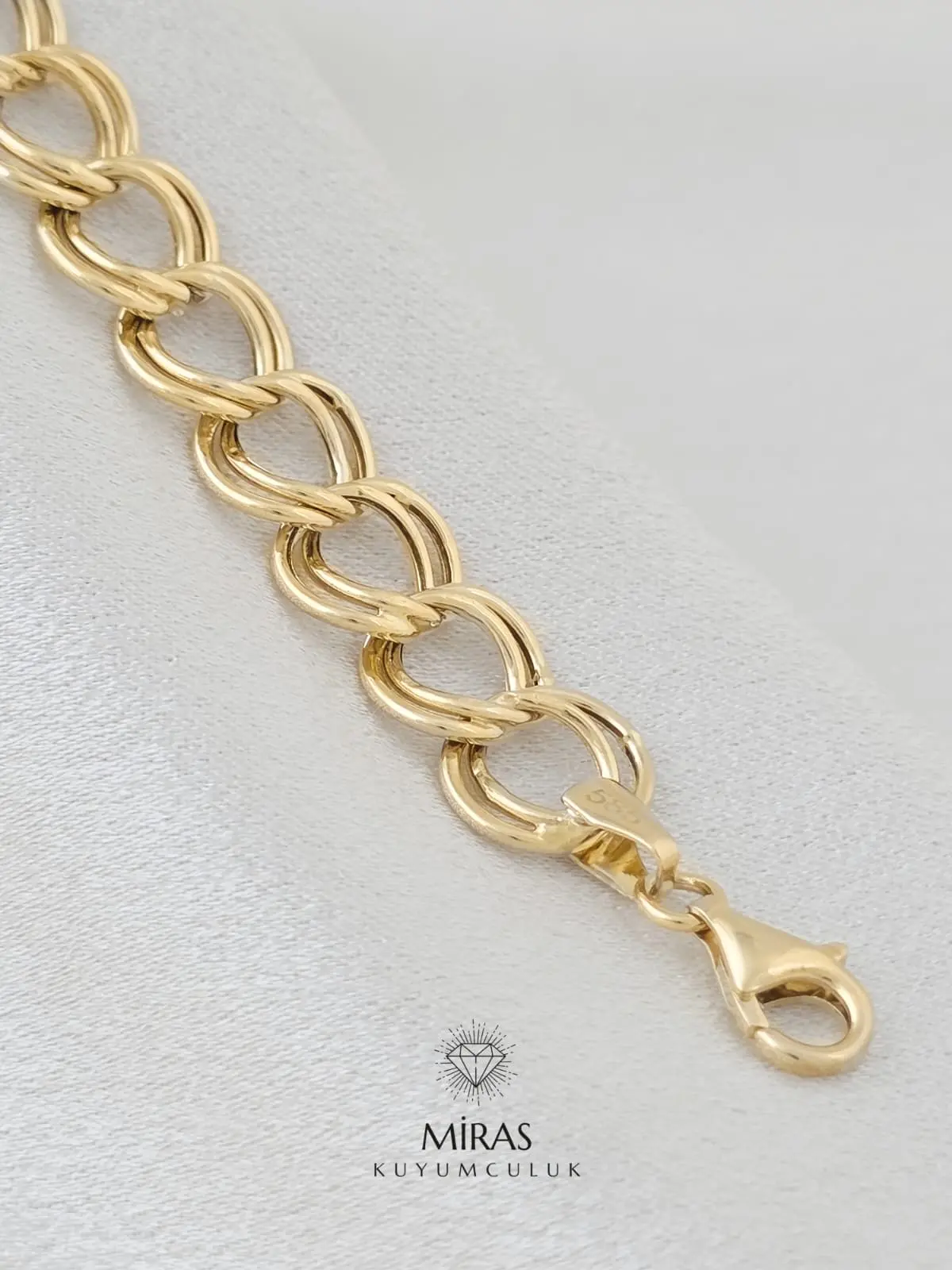 14 Ayar Altın - Samanyolu Bileklik - 14BLK1024