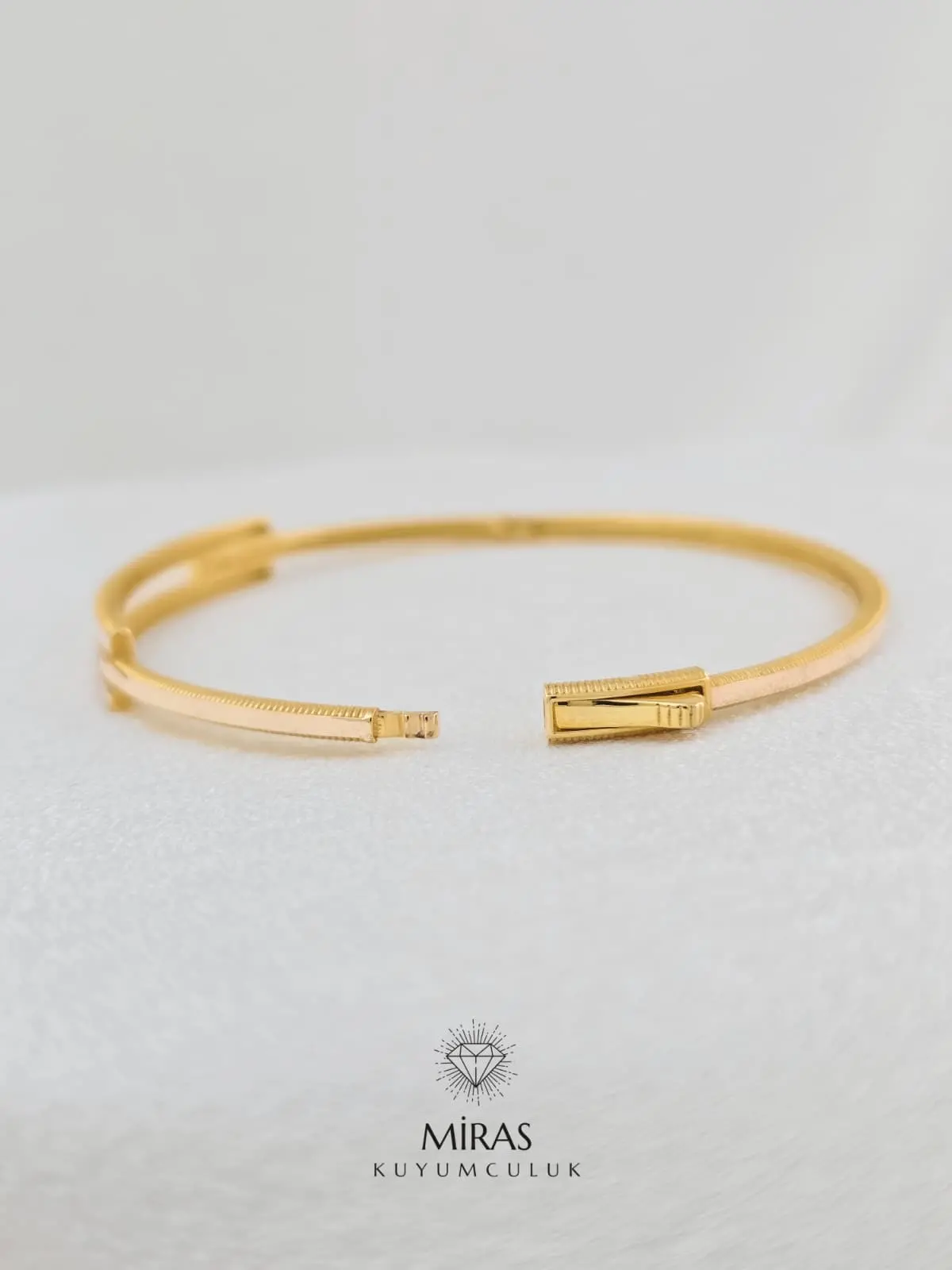 14 Ayar Altın - Ajda İkili Kaburga Kelepçe - K14KLP66