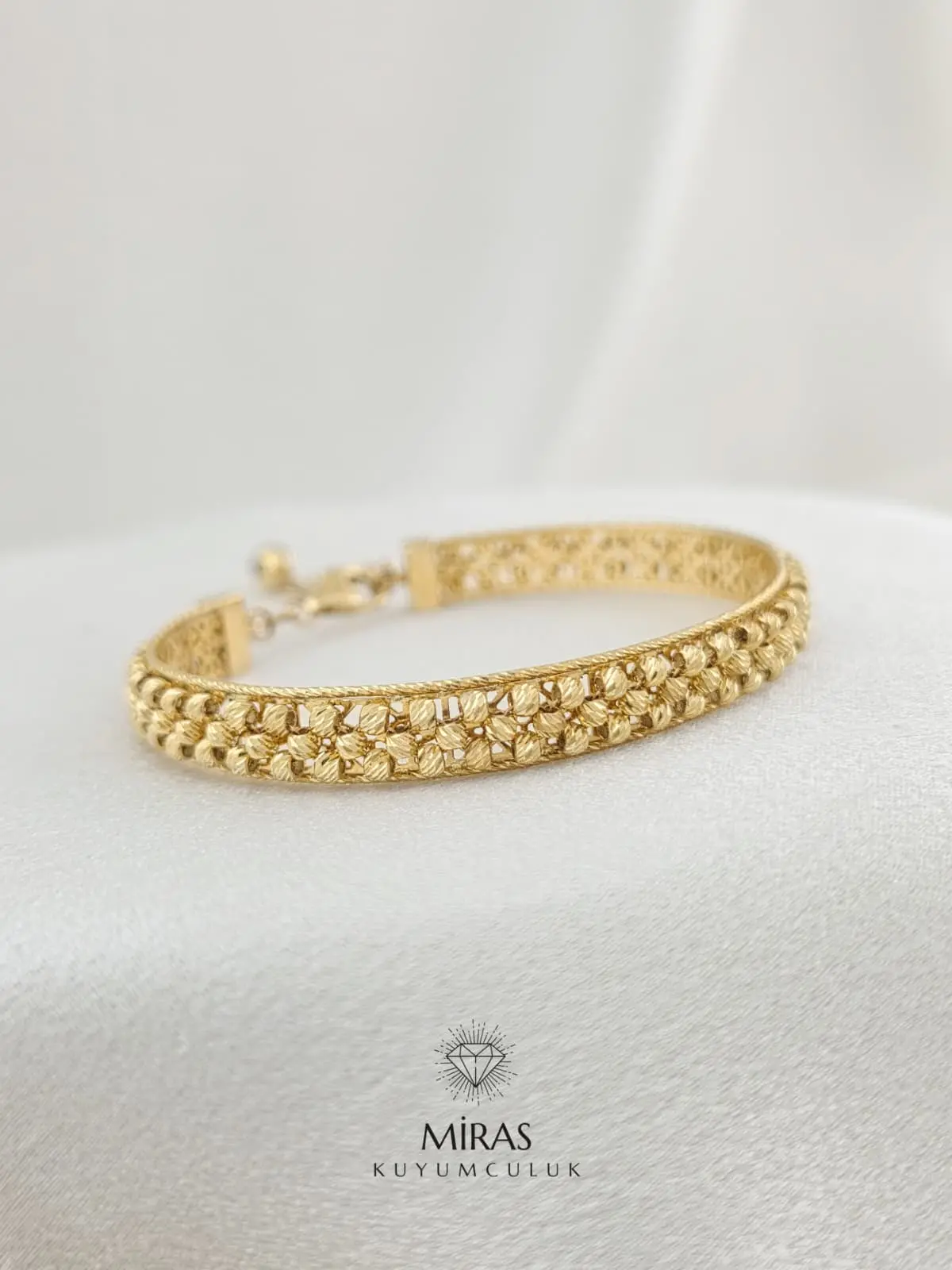 14 Ayar Altın - Dorika Kelepçe - K14KLP9