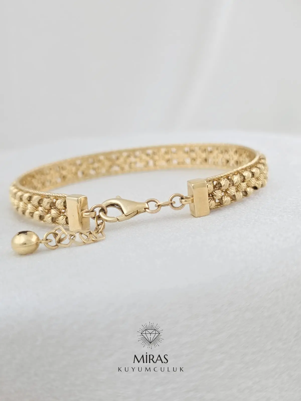 14 Ayar Altın - Dorika Kelepçe - K14KLP9