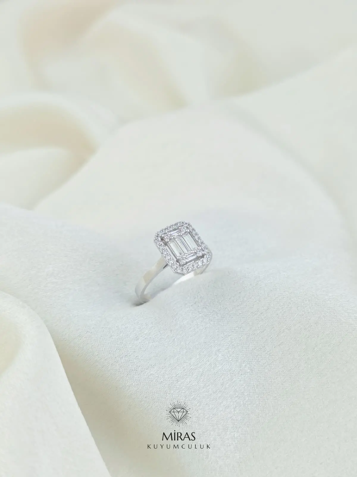 14 Ayar Altın - Klasik Baget Yüzük - K14YZK140