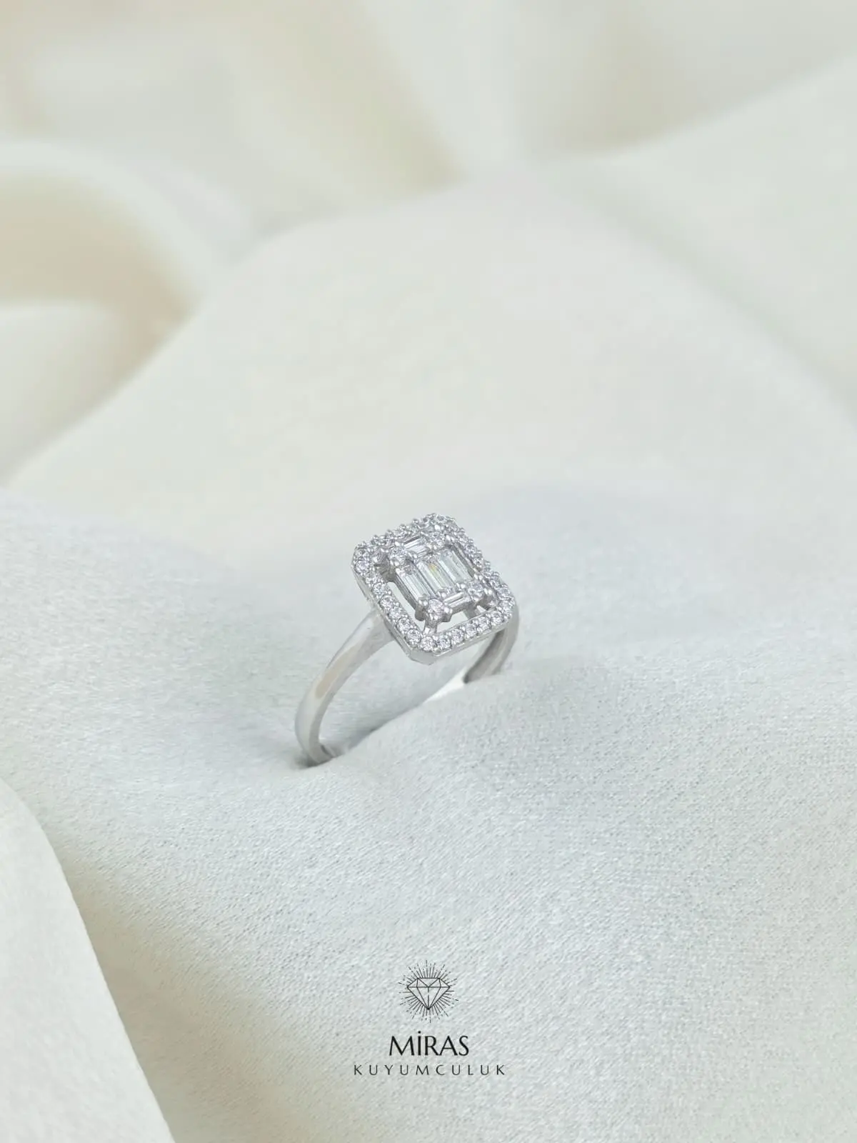 14 Ayar Altın - Klasik Baget Yüzük - K14YZK206