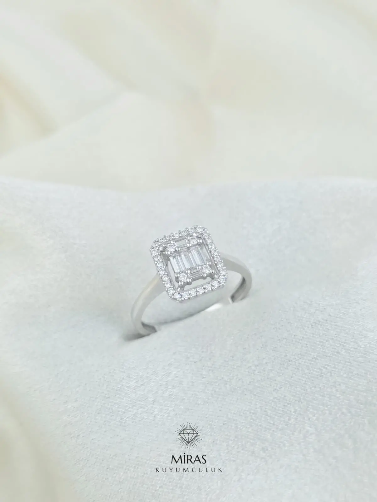 14 Ayar Altın - Klasik Baget Yüzük - K14YZK206