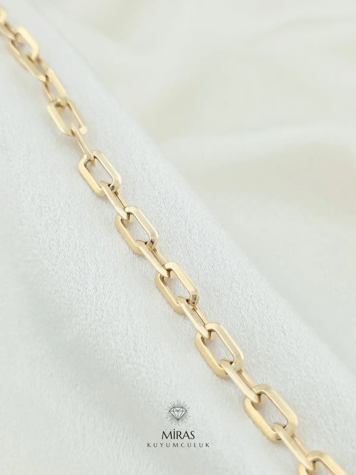 14 Ayar Altın - Ataç Bileklik - 14BLK1060